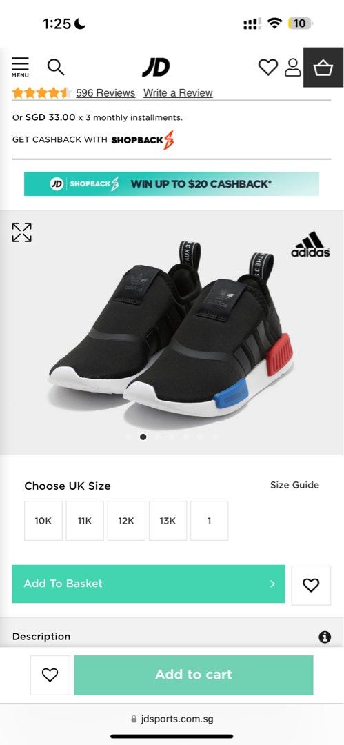 Adidas kids nmd Clearance