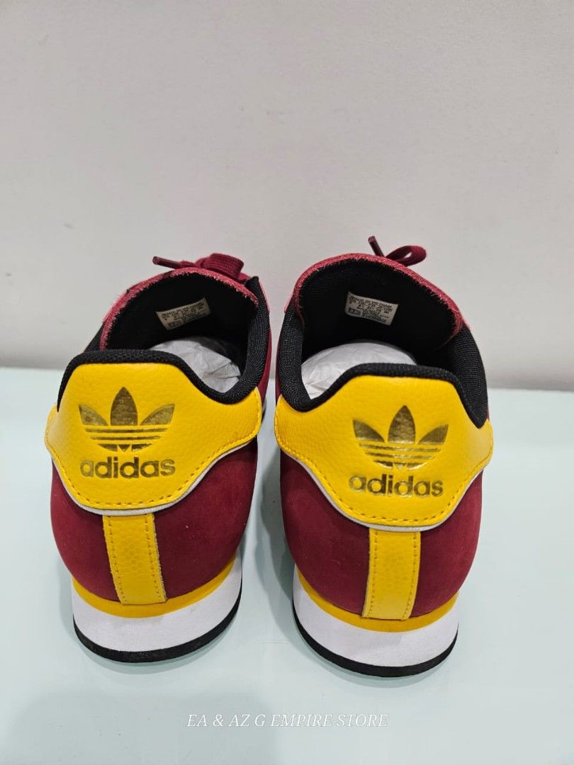 Burgundy deals adidas samoa