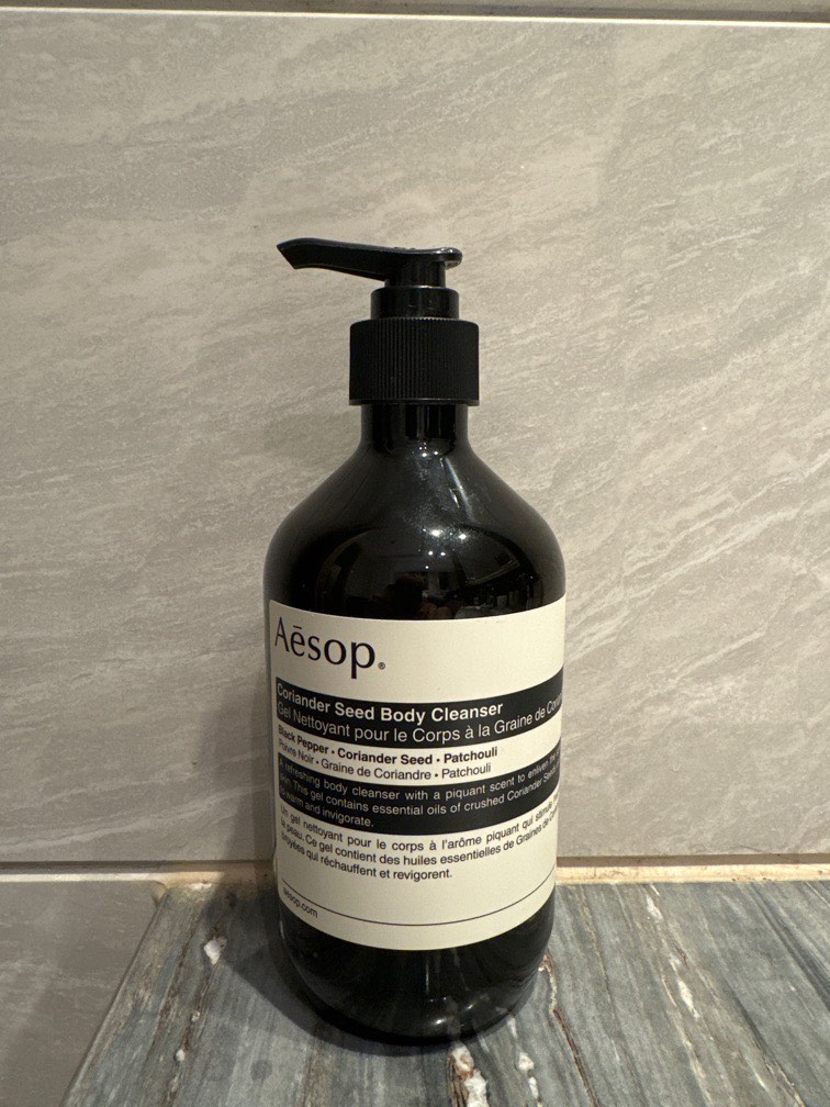 Aesop Coriander Seed Body Cleanser 500ml, 美容＆個人護理, 沐浴＆身體護理, 沐浴及身體護理 ...