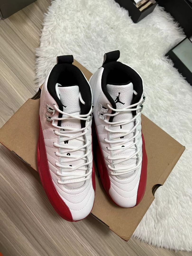 Air jordan 12 x a ma maniere white Men s Fashion Footwear
