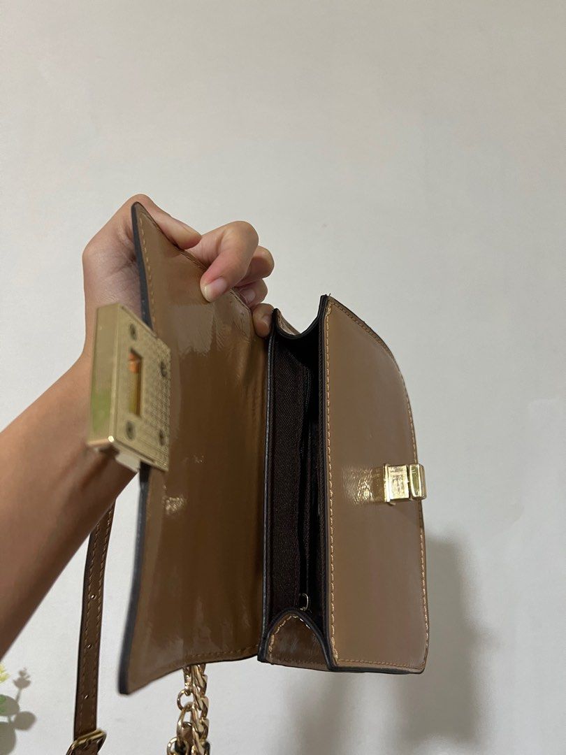 Aldo tan new arrivals bag