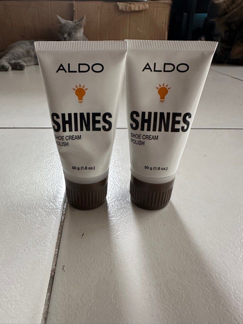 ALDO SHOES CREAM BROWN