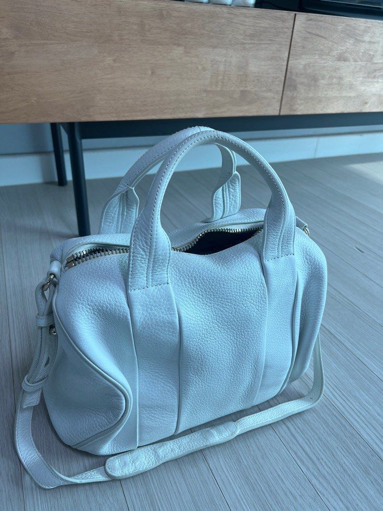 Alexander wang white bag new arrivals