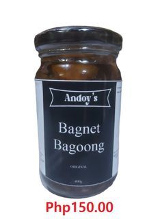 Andoy's Bagnet/Sisig Bagoong(Orig. & Spicy); Chicken Oil, Chili Garlic Oil