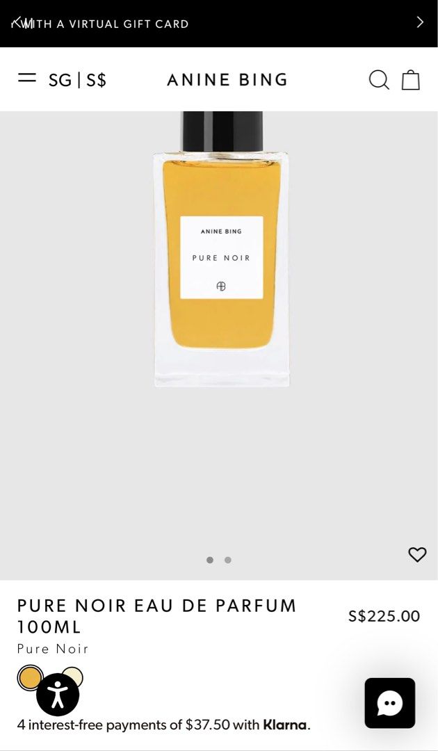 Parfum Anine Bing Fragrance Rose Wood Anine Bing Perfume Pure Noir