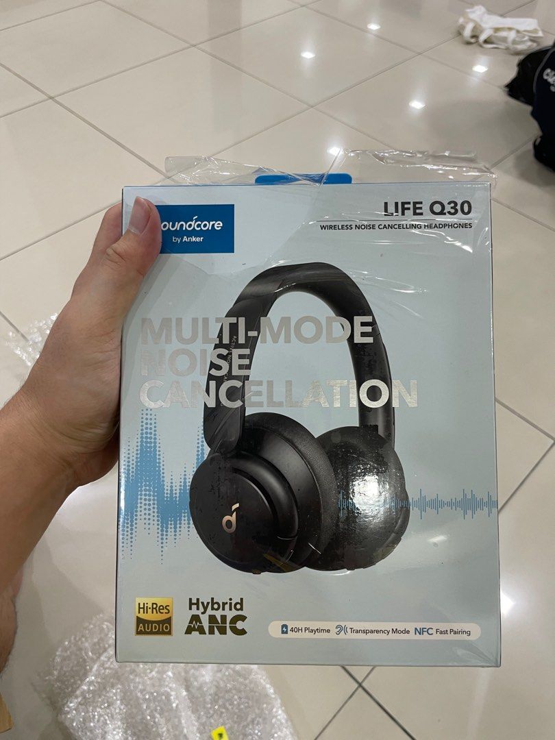 Soundcore by Anker Life Q30 Hybrid Active Noise Cancelling Headphones with