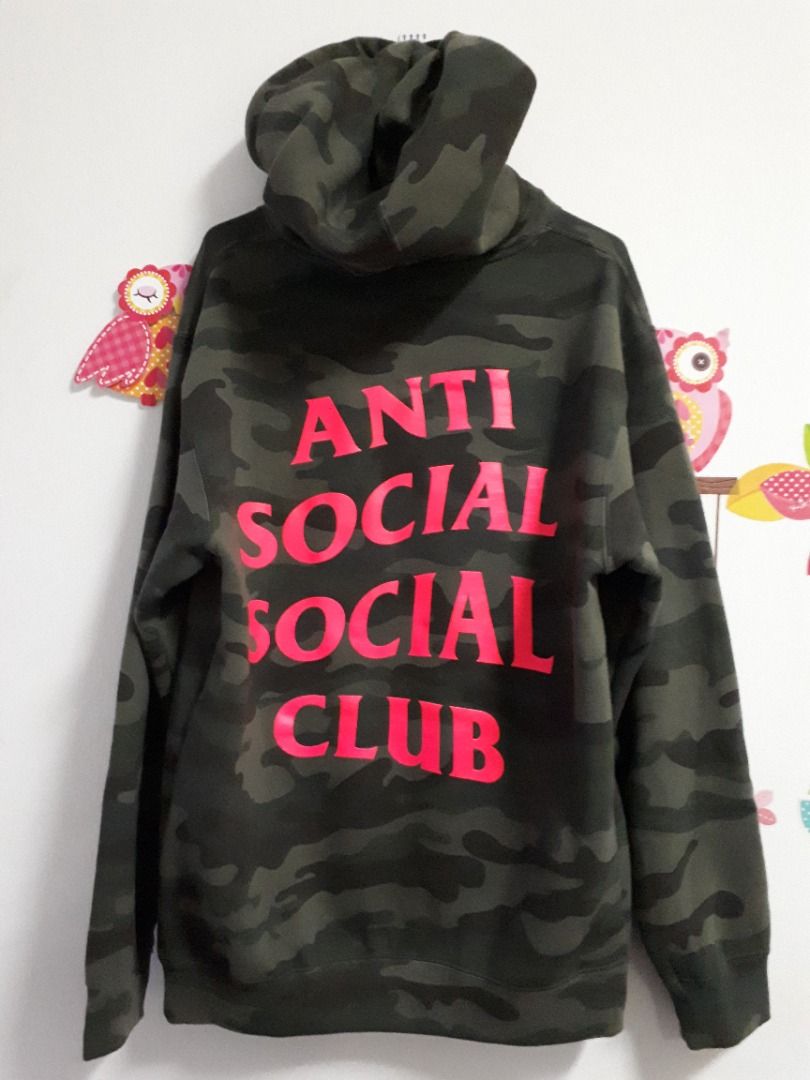 Assc hoodie camo pink shop