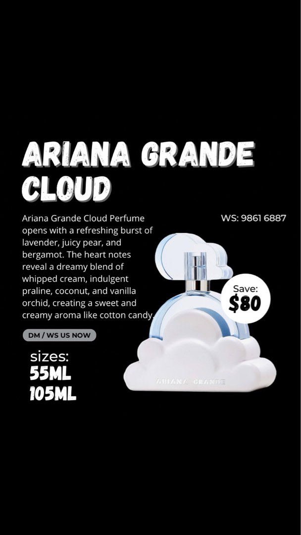 Dm ariana grande discount perfume