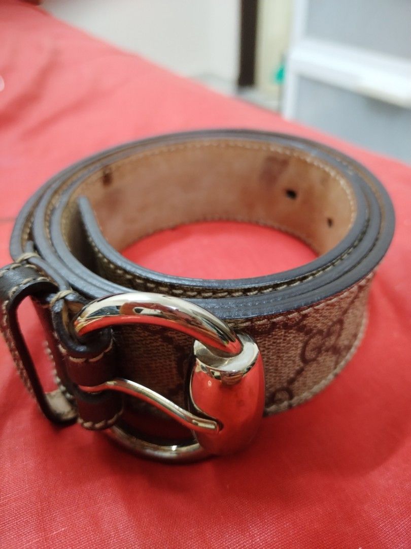 Authentic gucci belt sales