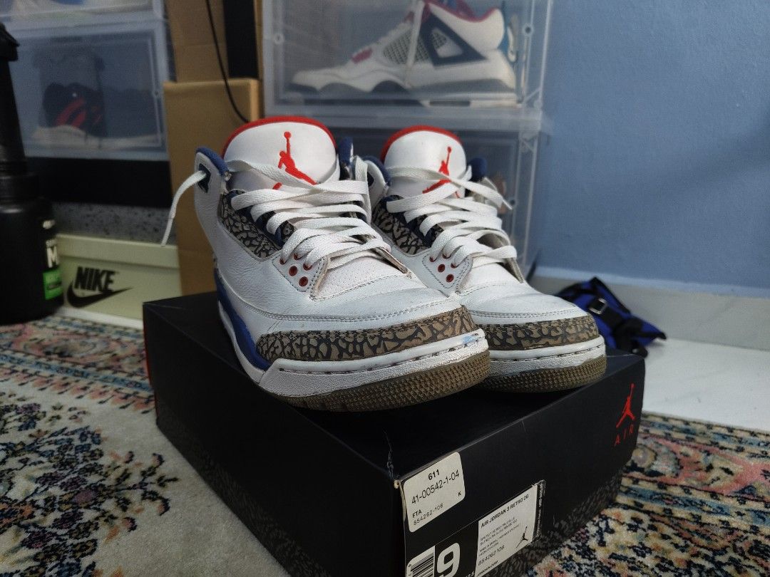Jordan 3 true blue 2016 on sale