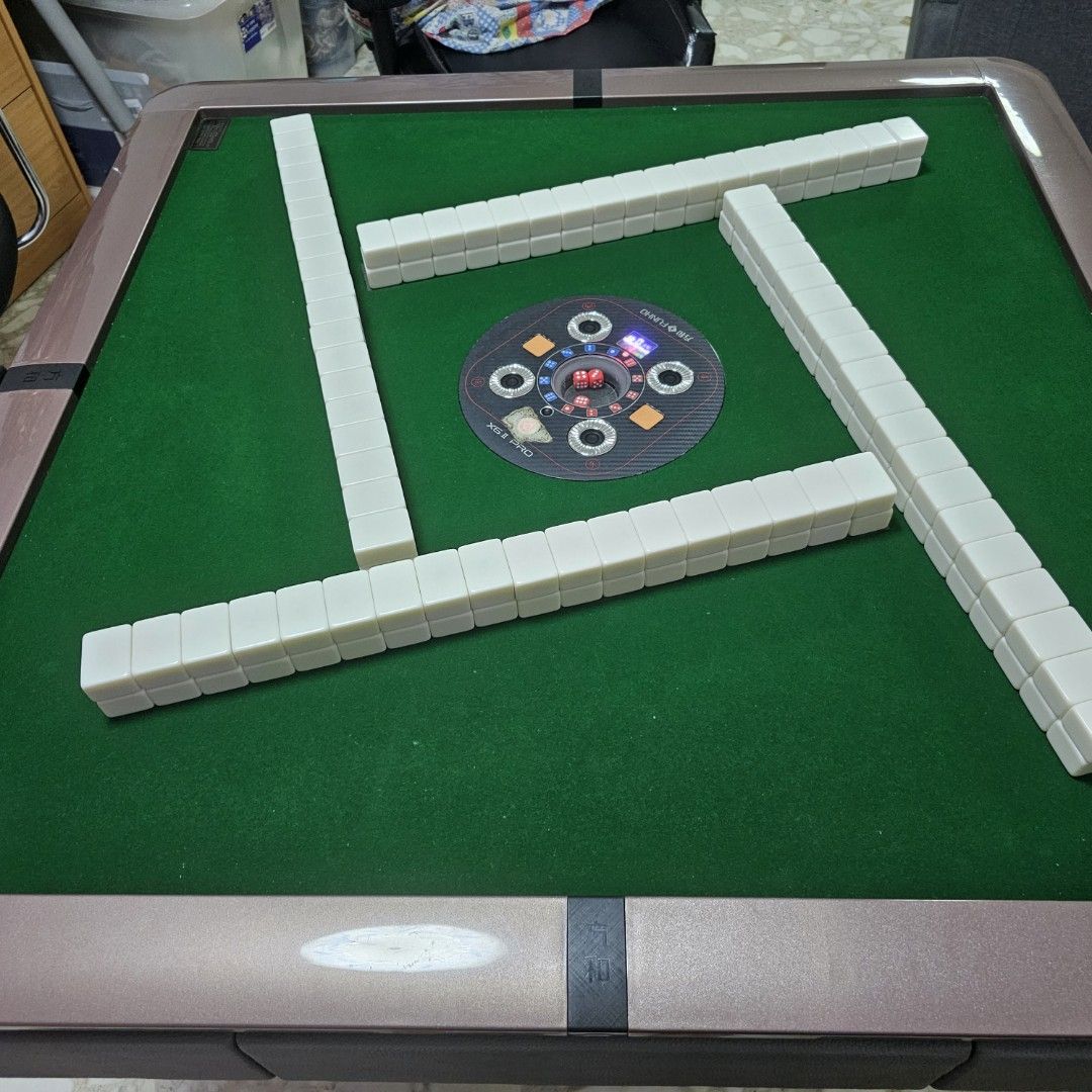 Madjong Table Automatic Mahjong Table, Furniture & Home Living, Furniture, Tables ...