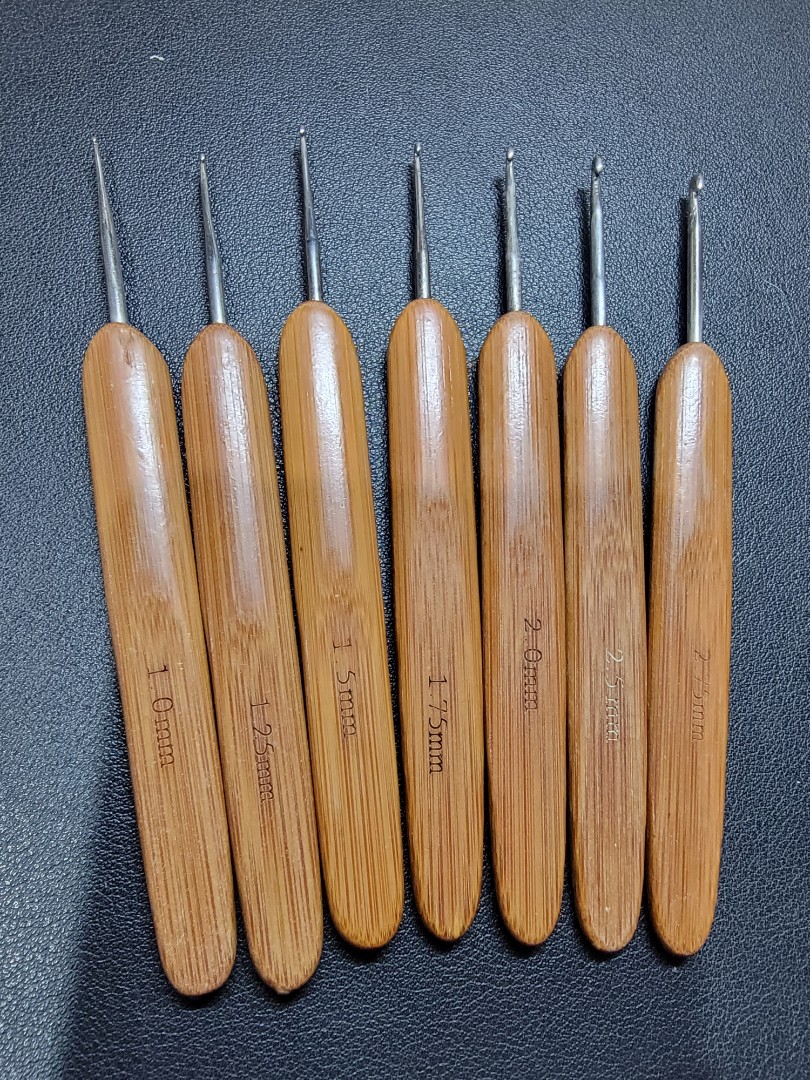 Bamboo Crochet Hooks