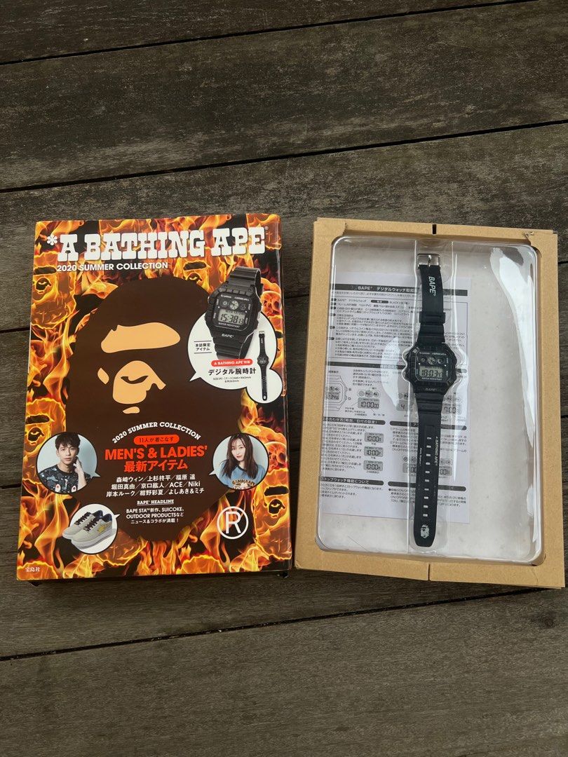 A bathing ape deals 2021 summer collection watch