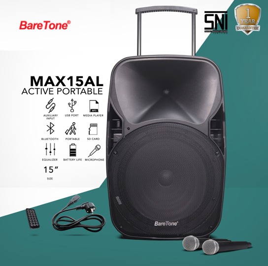 Baretone portable best sale speaker