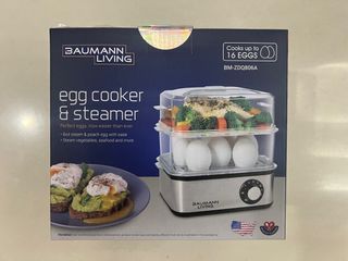 Baumann Egg cooker and steamer