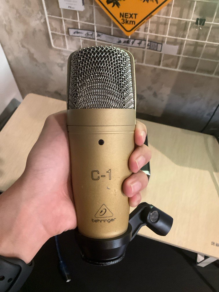 Behringer C1 Microphone, Audio, Microphones on Carousell