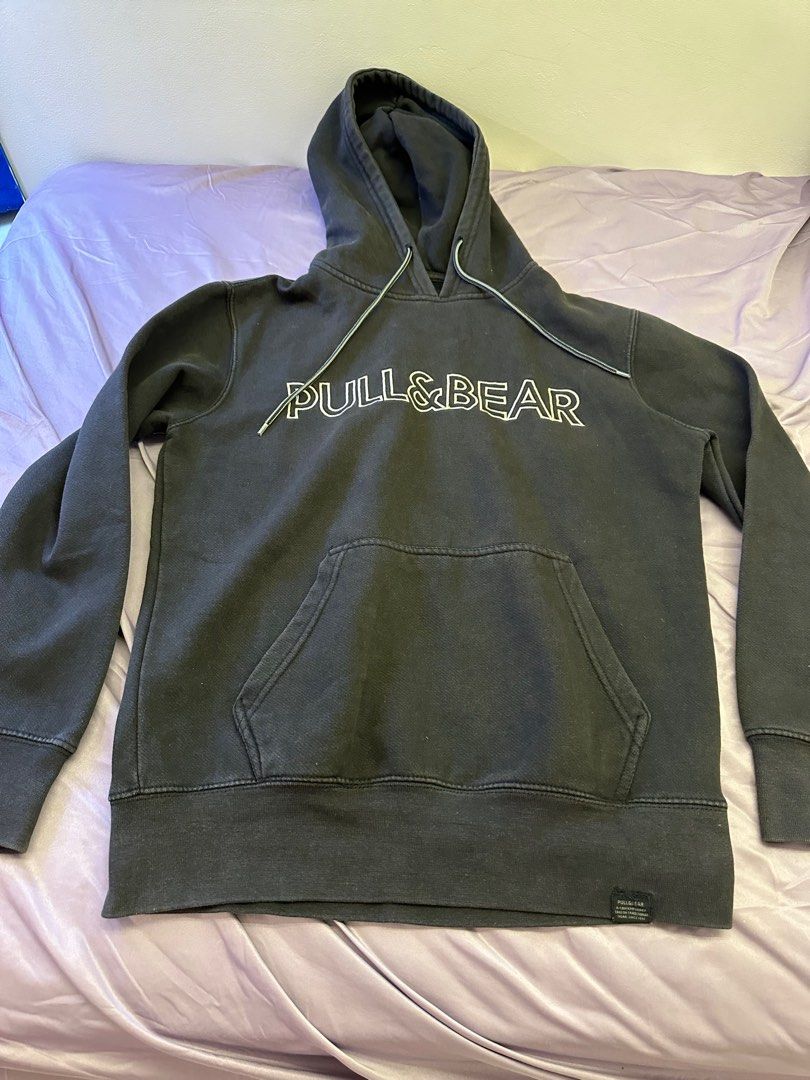 Pull and clearance bear black hoodie