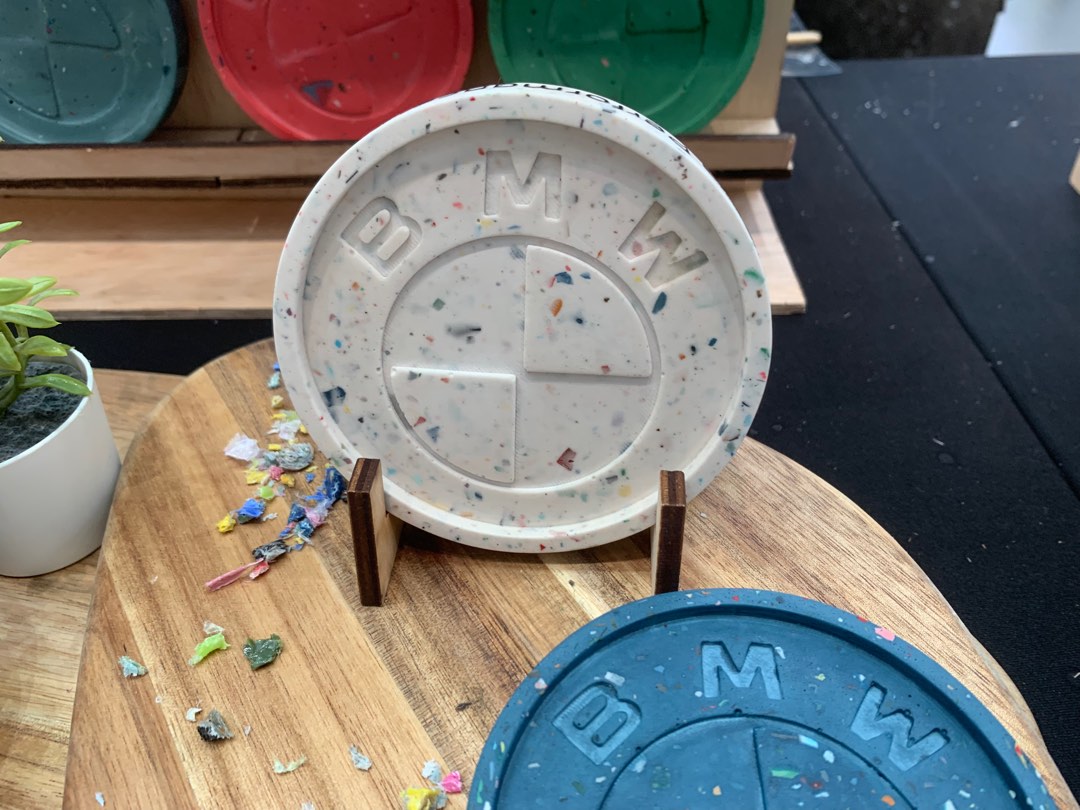 Bmw drink coasters deals