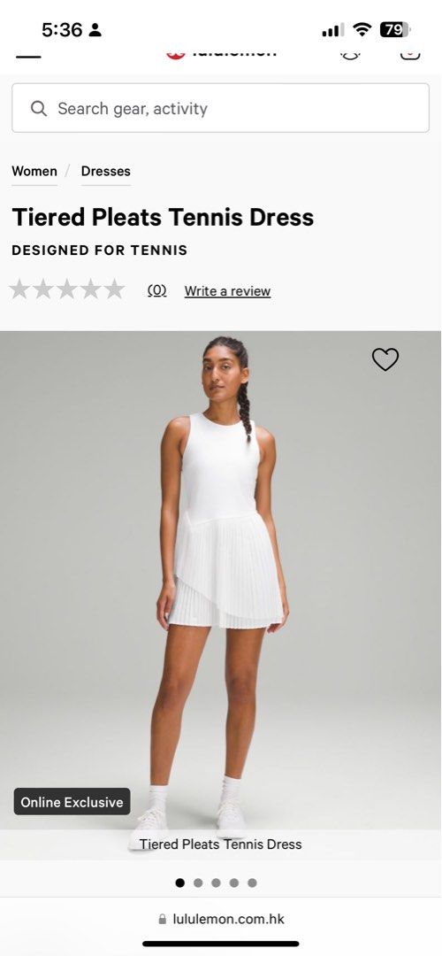 lululemon tiered pleated tennis dress Tiered Pleats Linerless Tennis Dress | Dresses