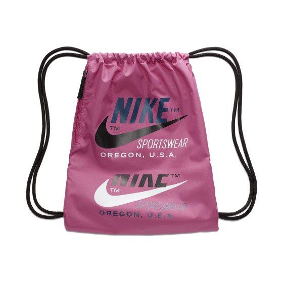 Nike gymsack pink discount