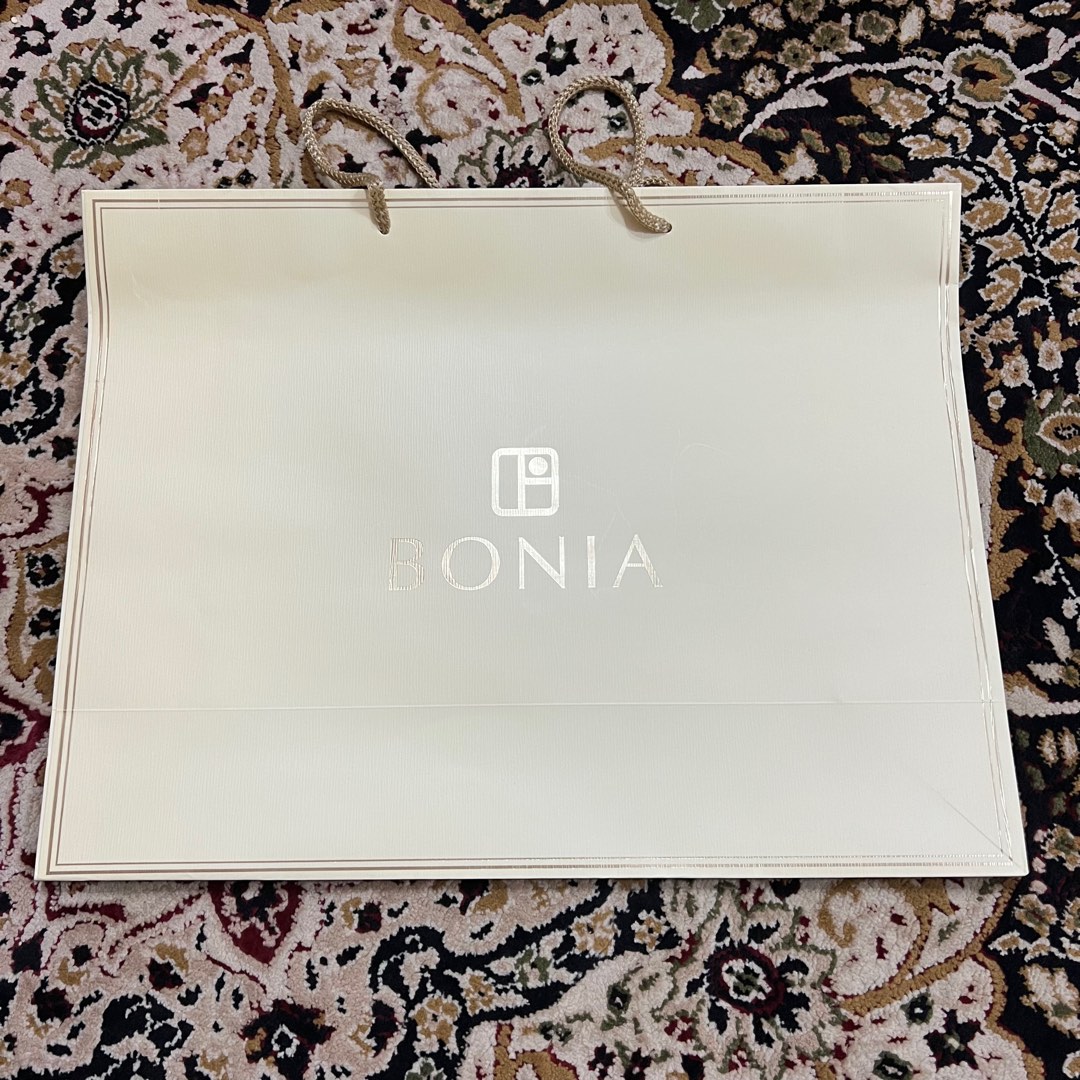 Paper bag bonia sales
