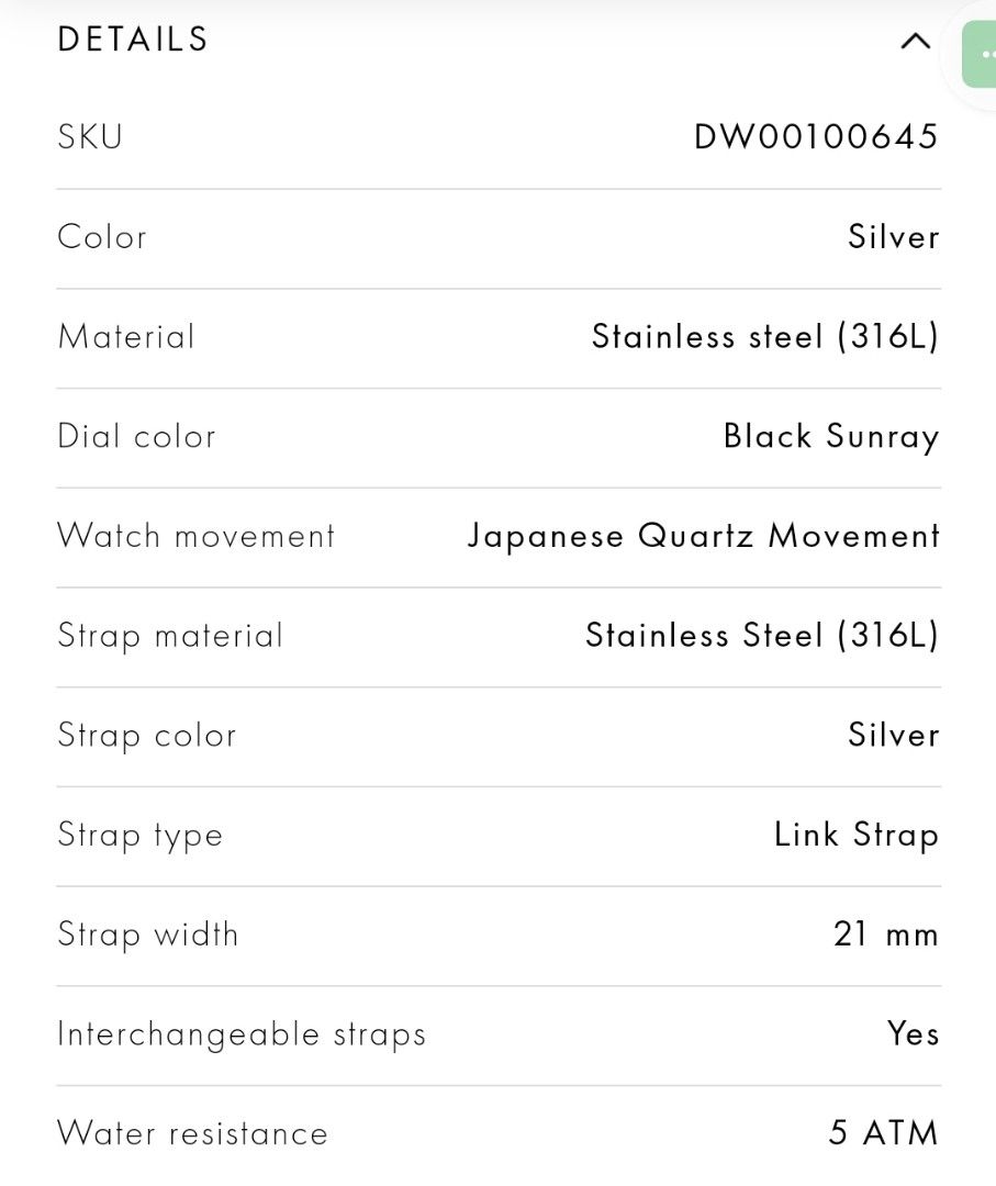 Daniel wellington new arrivals takashimaya