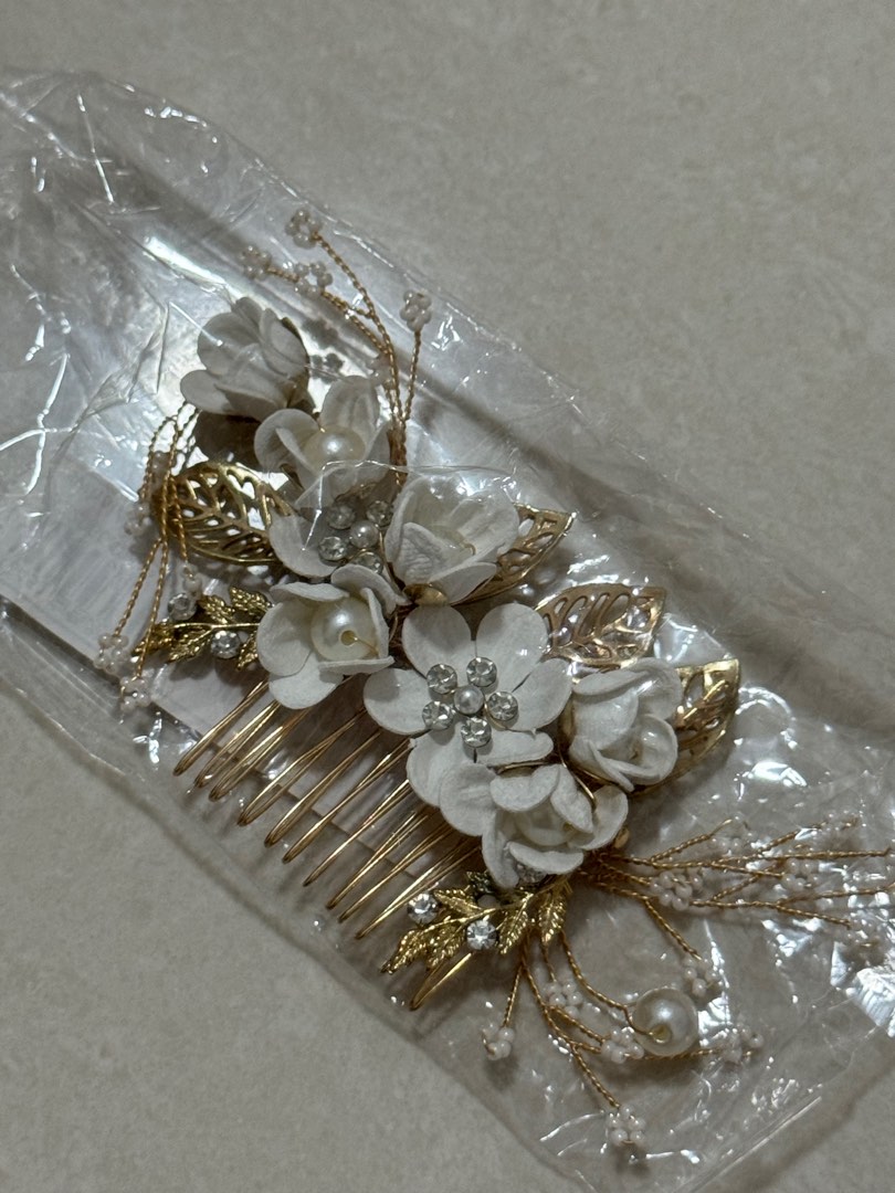Gold wedding hair pins on sale