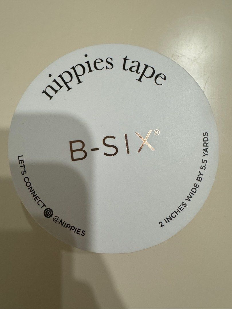 B-six nippies tape, Beauty & Personal Care, Hands & Nails on Carousell