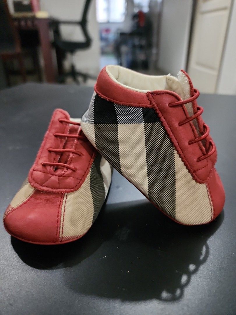 Red online crib shoes