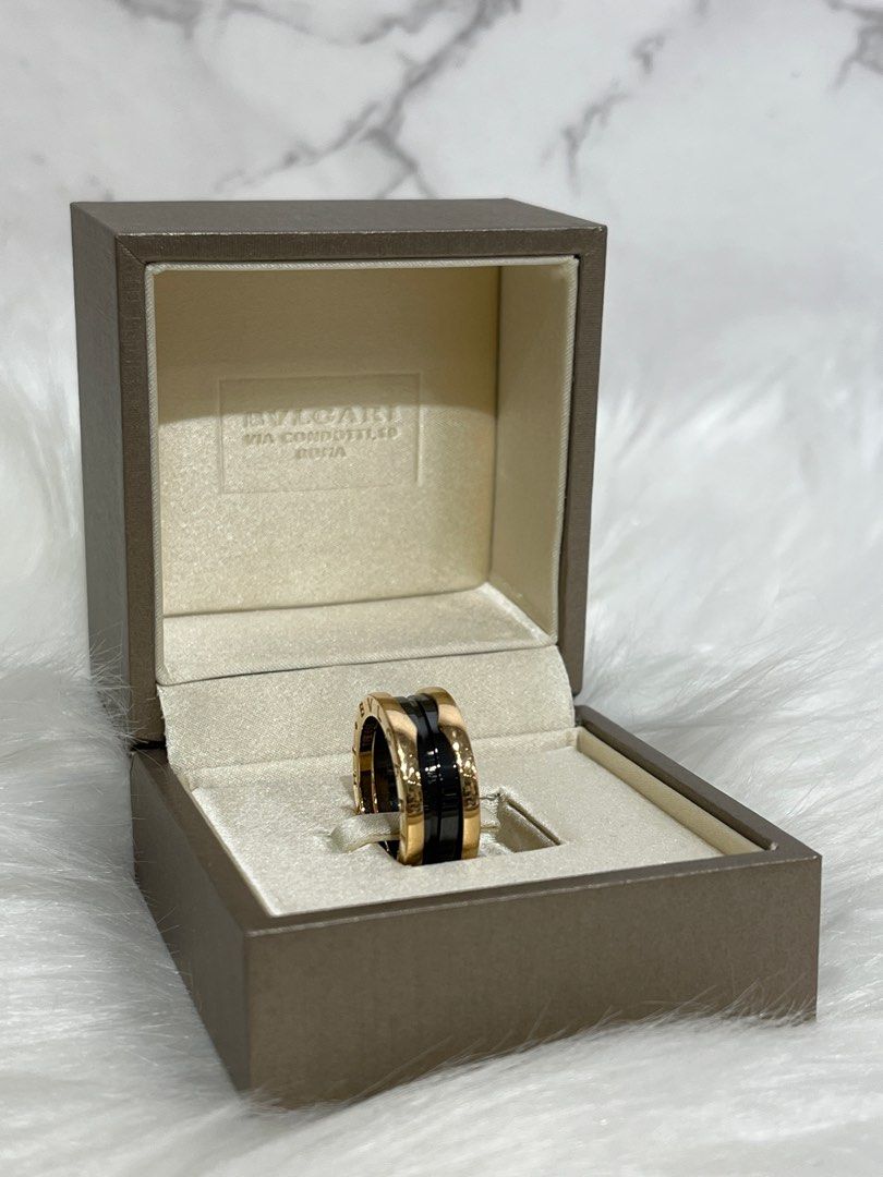 Bvlgari B zero1 Two Band Ring Luxury Accessories on Carousell