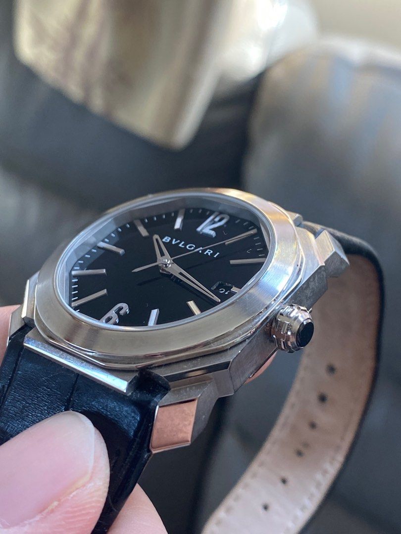Bvlgari Bulgari Octo Solotempo 38mm automatic watch