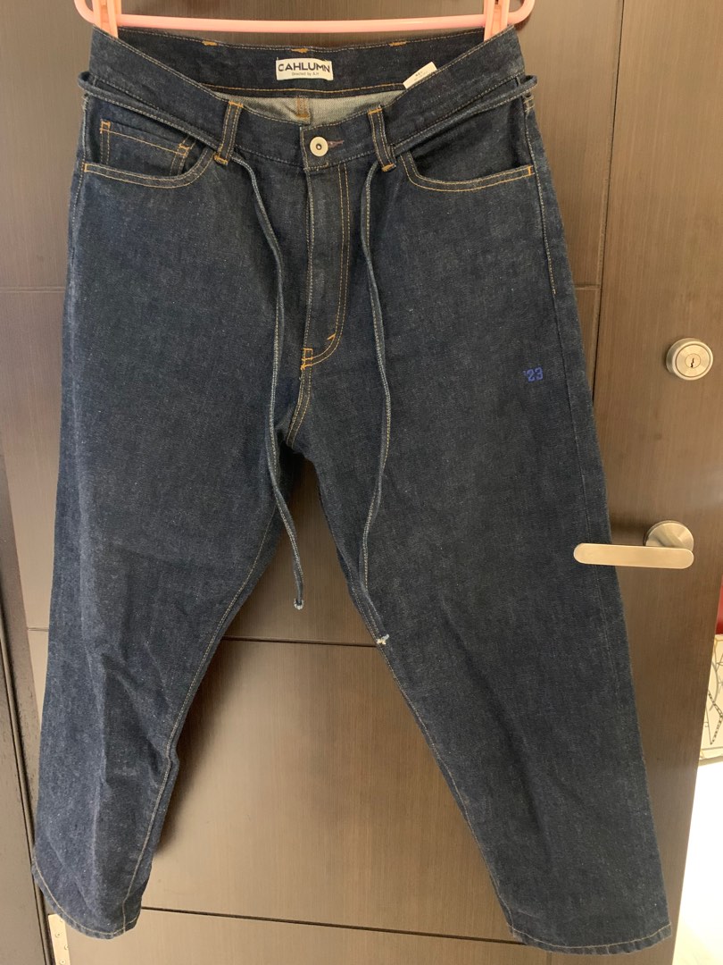 Cahlumn 寬版 原牛 Selvedge Denim Pant “Baggy” M號