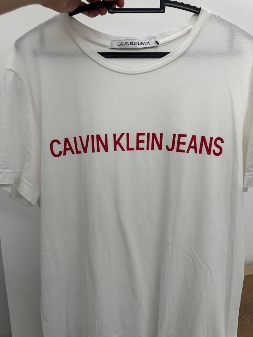 Calvin Klein Jeans institutional logo slim fit t-shirt in black