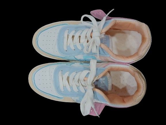 Candy colour casual shoes Women s Fashion Footwear Sneakers on