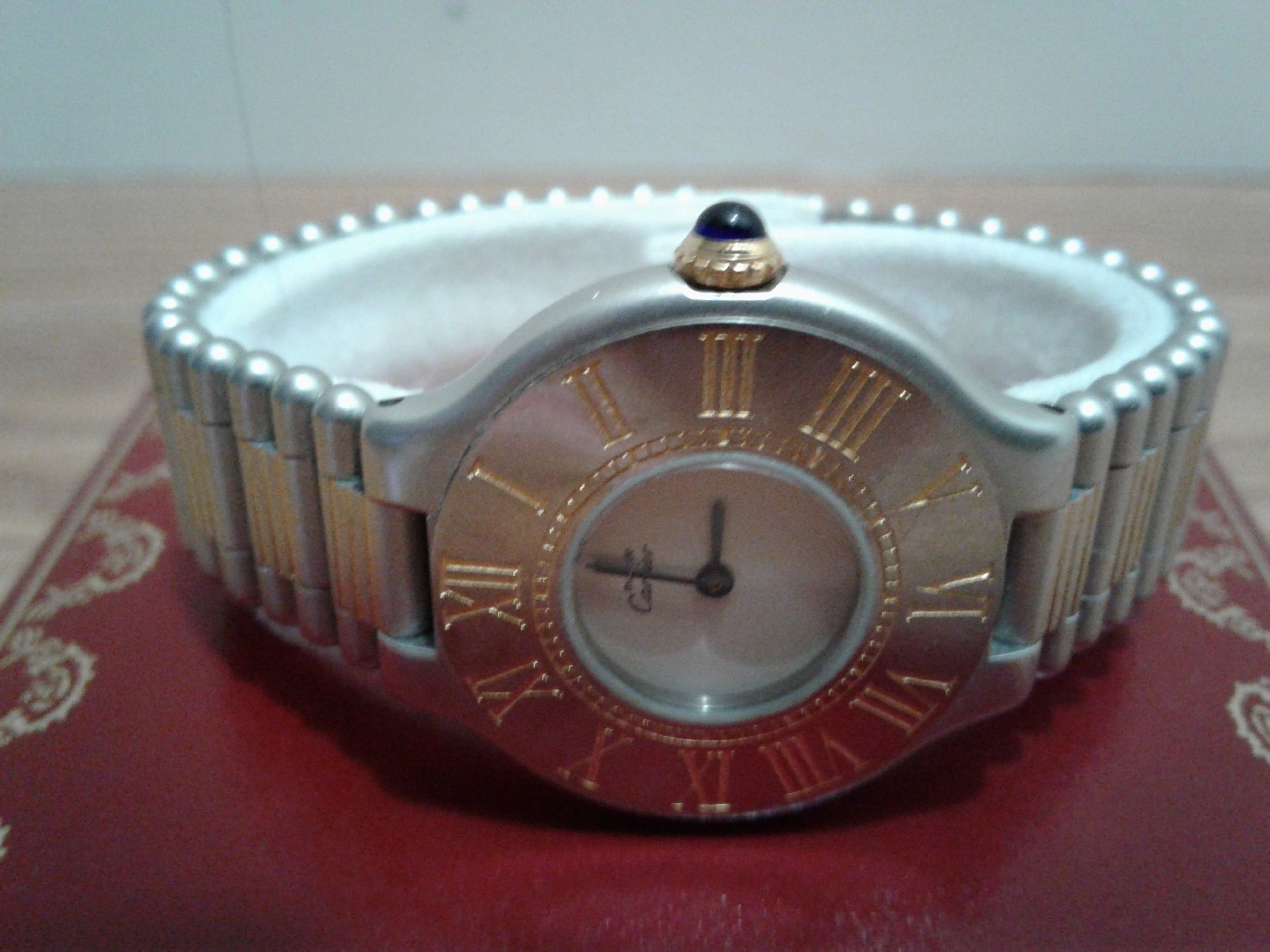 Cartier must 21 watch hot sale