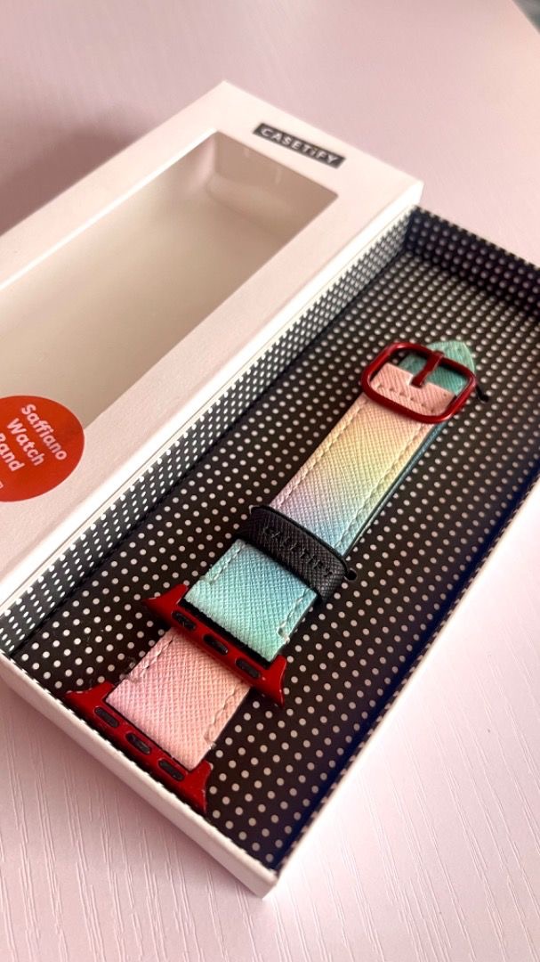 Casetify saffiano leather band cheap
