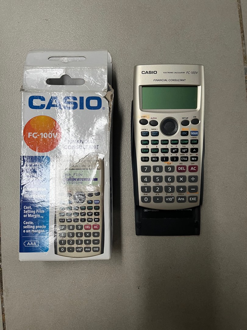 Casio on sale fc 100
