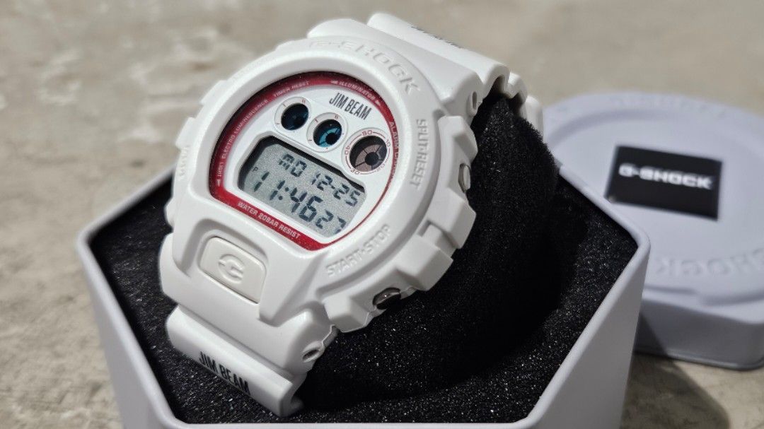 CASIO G-SHOCK × SUNTORY JIM BEAM Watch DW 6900 / 1000 pcs limited edition (  DW-6900VT / Rare JDM )