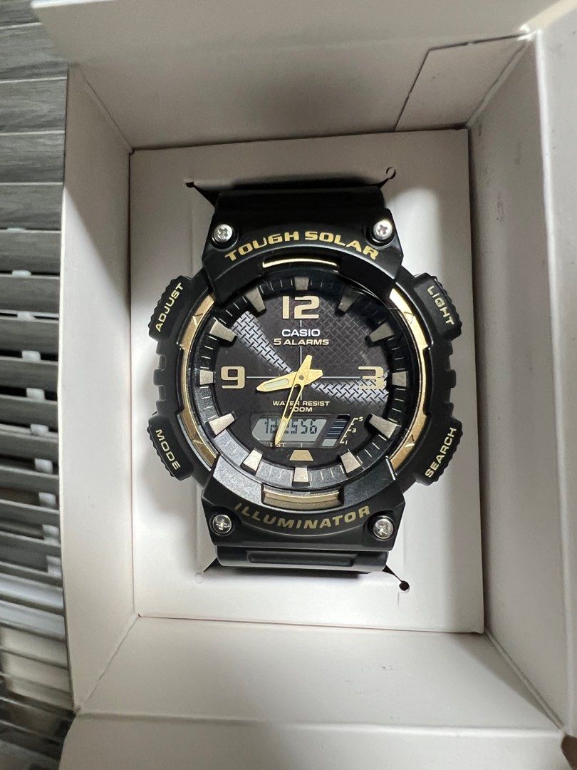 Casio solar cheap illuminator
