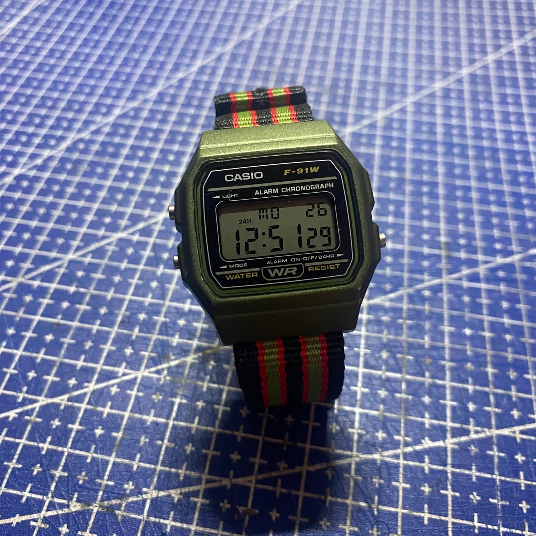 Casio Watch F-91W, Men's Fashion, Watches & Accessories, Watches on ...