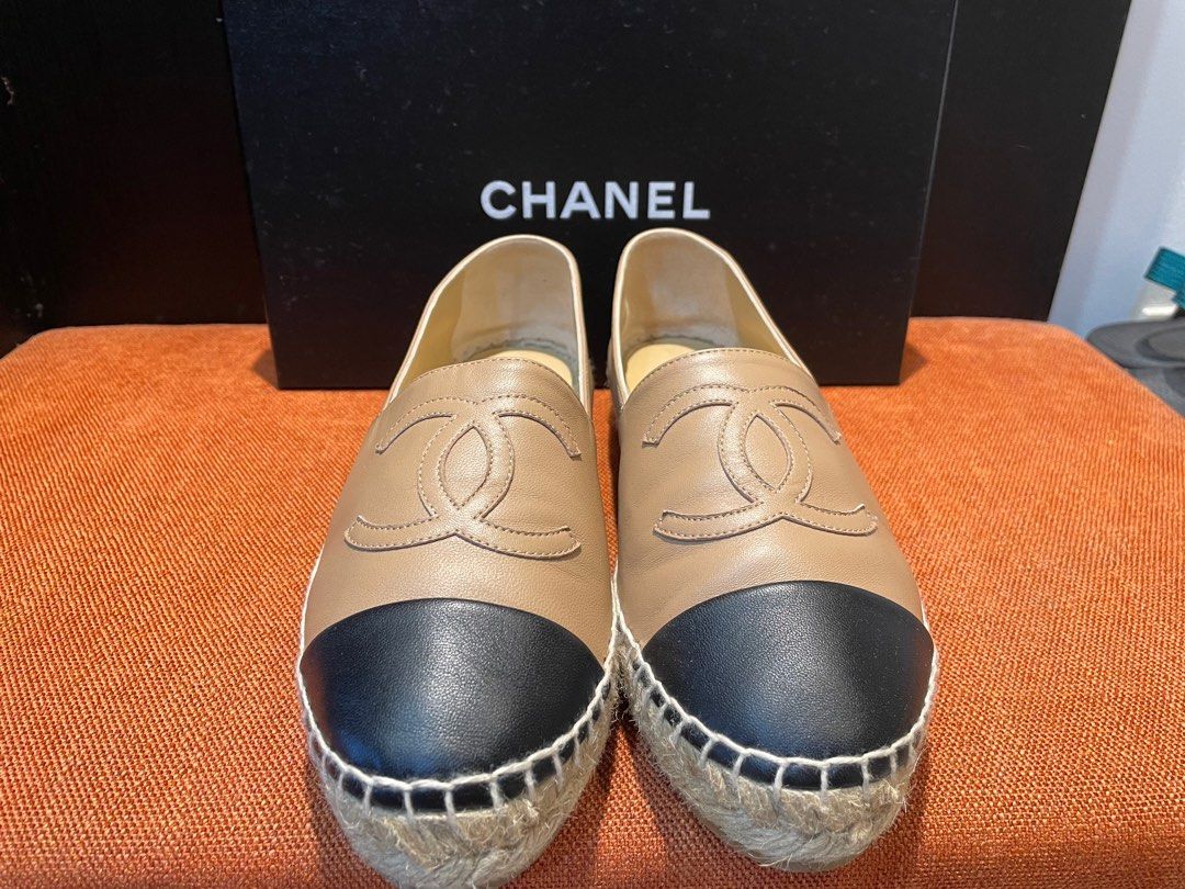 Chanel Espadrilles Women s Fashion Footwear Flats on Carousell