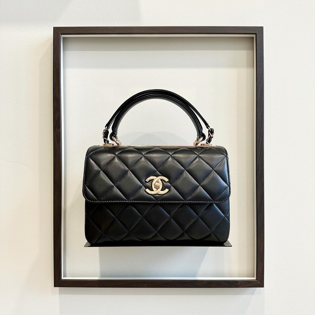 Chanel trendy new arrivals cc small black