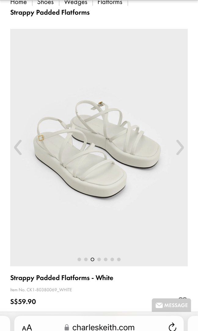 White flatforms online