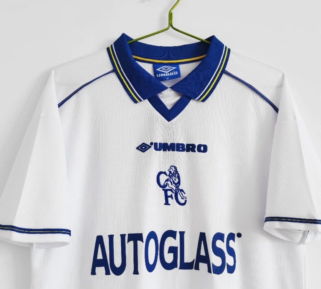 Chelsea 98/99 away jersey, Men's Fashion, Activewear on