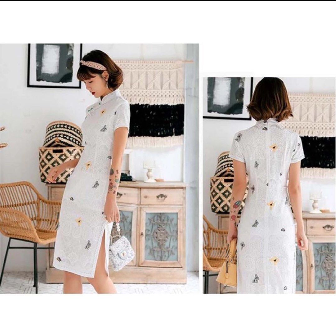 Cheongsam size XS h and m sizing Women s Fashion Dresses