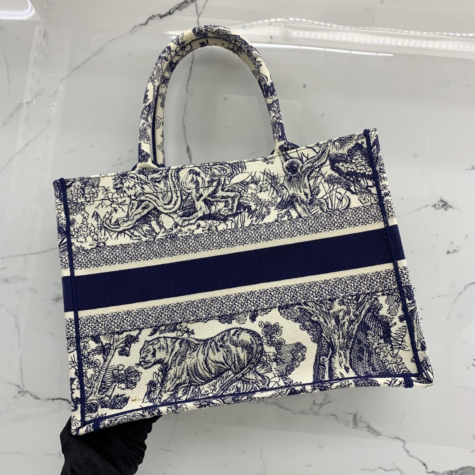 Christian dior clearance tote canvas