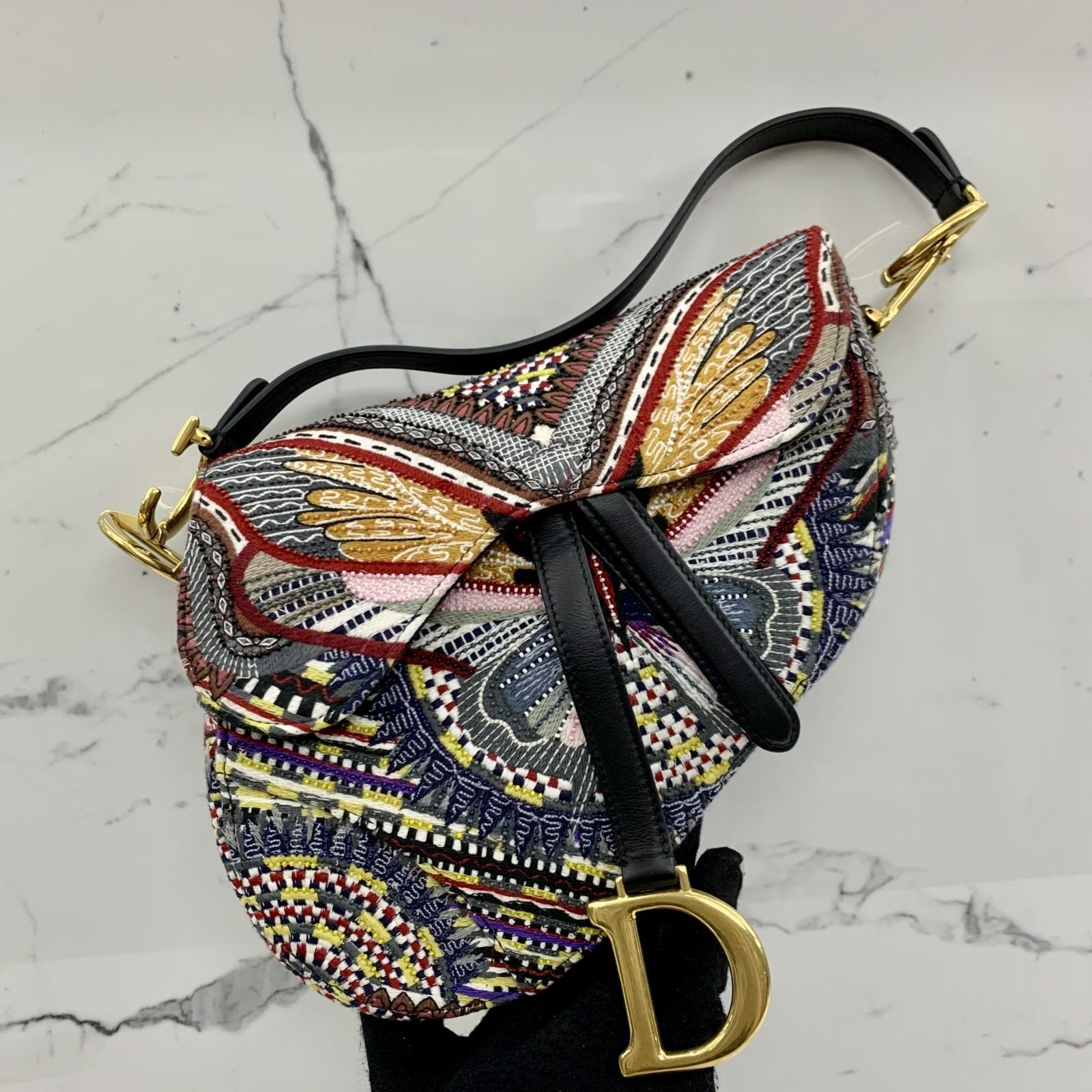 Dior butterfly best sale saddle bag