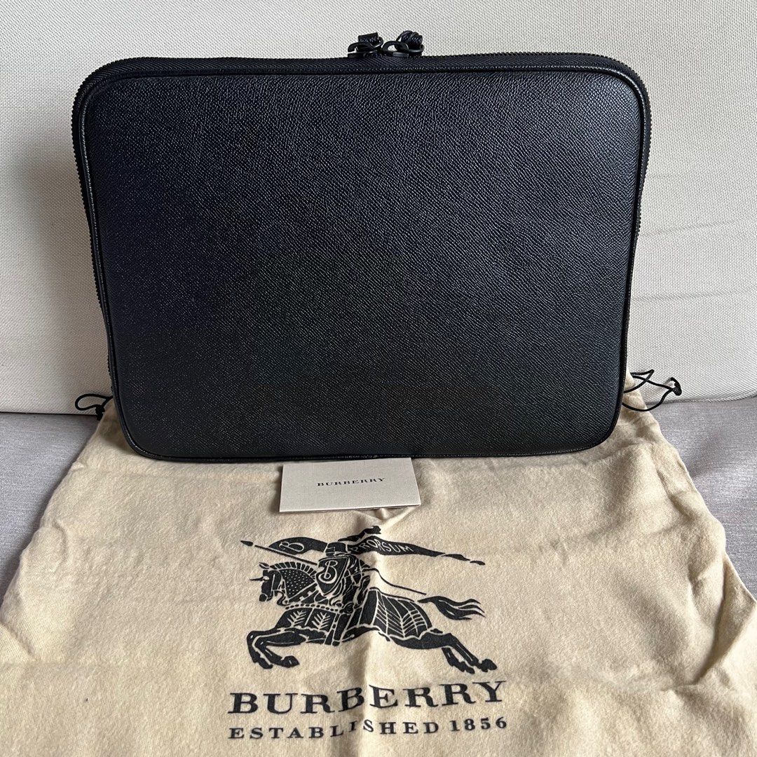 Clearance ORi Bnwt Burberry Unisex Document Case Authentic