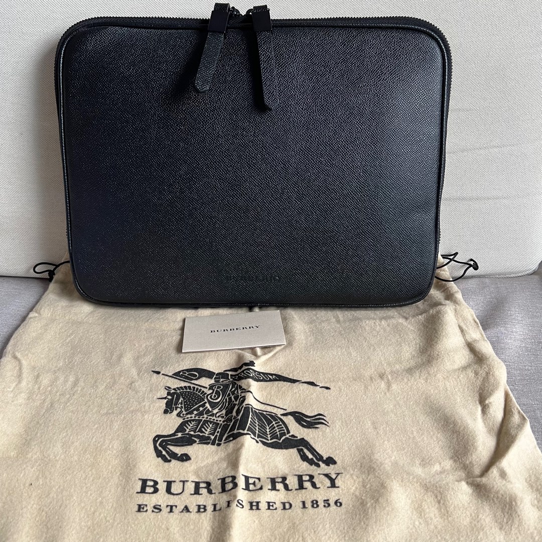 Clearance ORi Bnwt Burberry Unisex Document Case Authentic