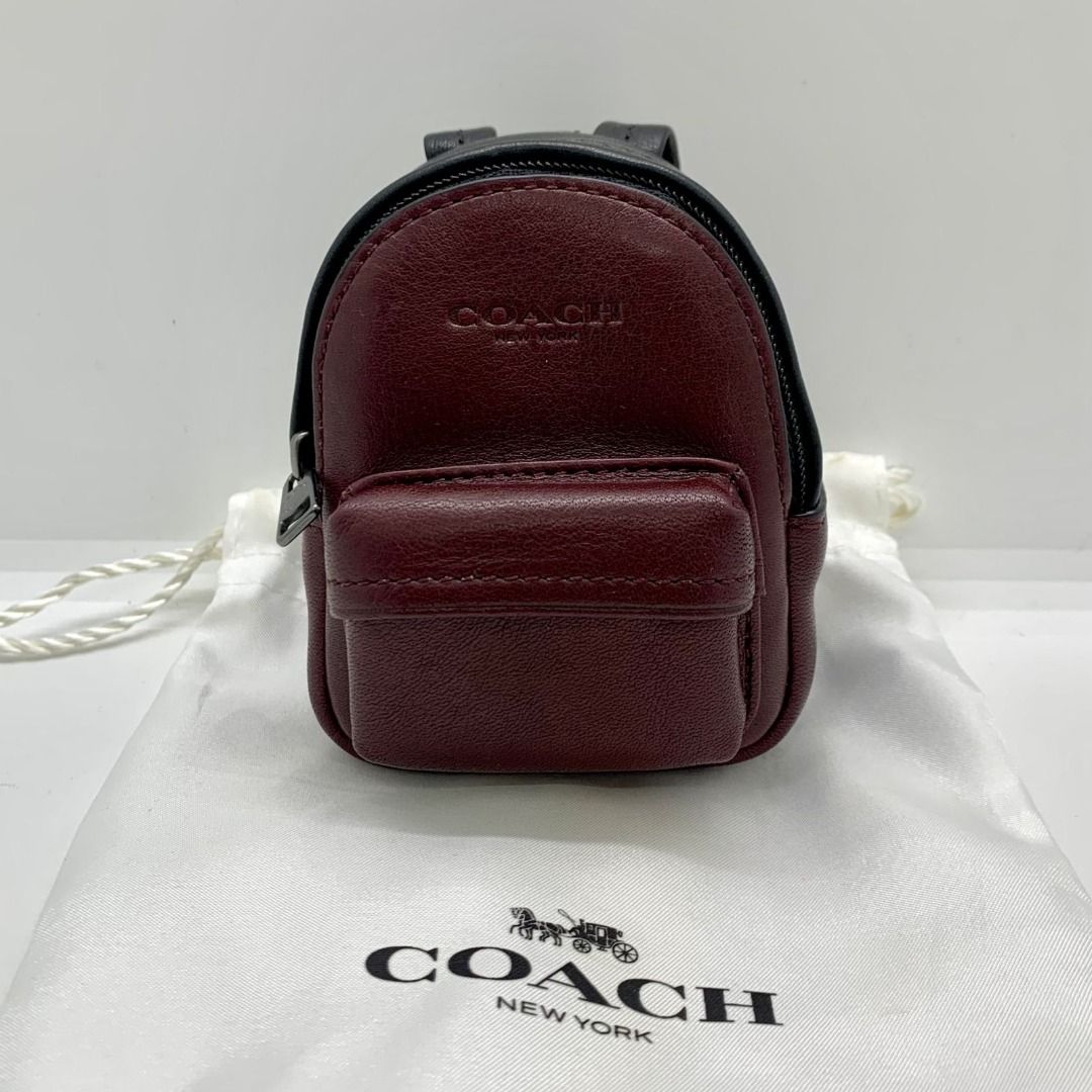 Coach hotsell backpack keychain